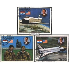 Paraguay 3420-3422 (complete.issue.) fine used/cancelled 1981 Space Shuttle (Stamps for collectors) Space