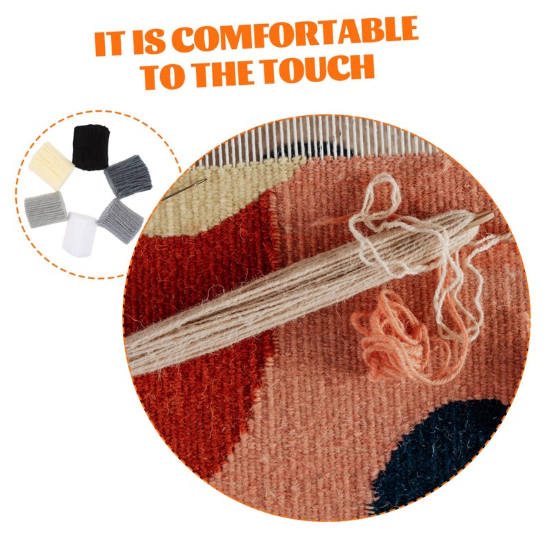 DOITOOL 60 Pcs Latch Hook Yarn Durable Acrylic for DIY