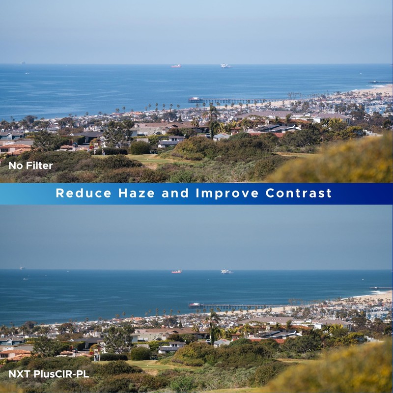 Hoya NXT Plus 82mm Polarizing Filter — Circular Polarizer with