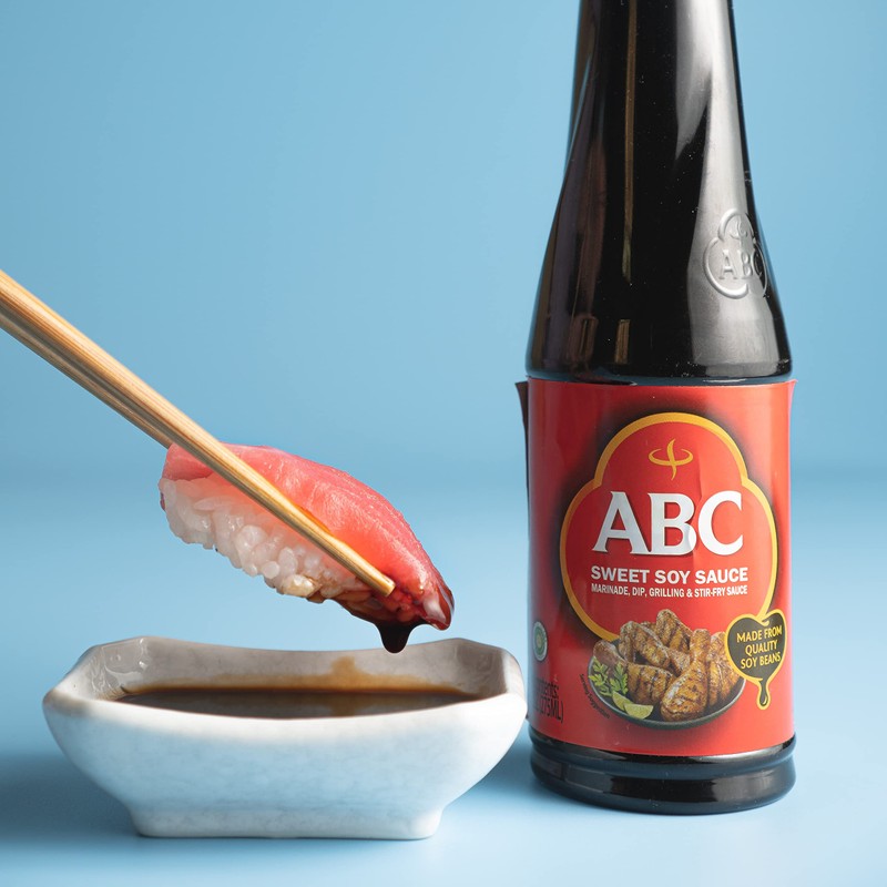 ABC Sweet Soy, Black Dark Marinade, 20.3 Oz, Savory Sauce,