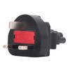 to IEC320 C5 Power Adapter 3 Prong Male to C5