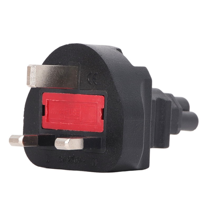 to IEC320 C5 Power Adapter 3 Prong Male to C5