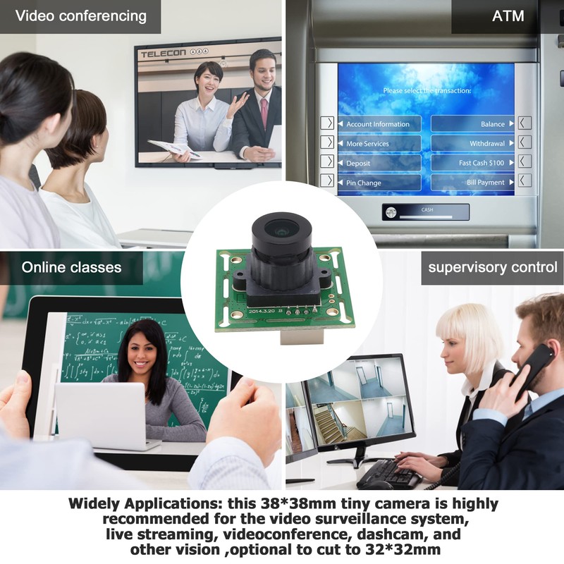 CODSOK USB Camera Module Board 60fps 480P OV7725 CMOS VGA