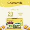 Celestial Seasonings Chamomile Herbal Tea, Caffeine Free, 20 Tea Bags