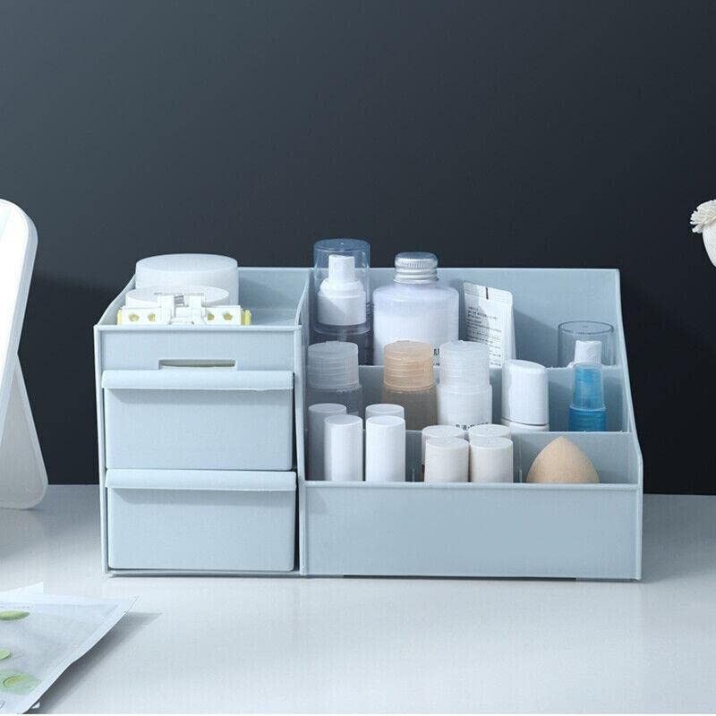 Cosmetic Makeup Organizer with Drawers Bathroom Skincare Storage Box Holder