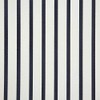 Sunbrella "Outdoor Canvas Lido Stripe Fabric, Indigo
