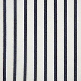 Sunbrella "Outdoor Canvas Lido Stripe Fabric, Indigo