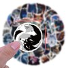 Bric Dodo 60 Pieces Wolf Stickers Car Laptop Phone Guitar