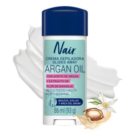 Nair Crema Depiladora Glides Away Argan Oil 86 Ml