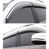 SHIBIDEBAOHUA Side Window Deflectors Wind Rain Guards Compatible with Lexus