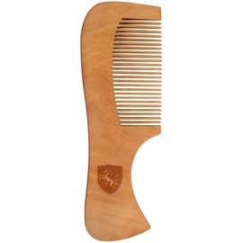 'Unicorn Shield' Wooden Comb (HA00055591)