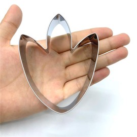 LILIAO Dinosaur Foot Cookie Cutter Cute Dinosaur Biscuit and Fondant Cutters for Kids - 2.9 x 3.7 inches - Stainless Steel