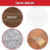 Super Sliders 4336395N Formed Felt Furniture Movers For Hard Surfaces,
