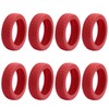 Litoexpe Luggage Wheels Covers 8 Pcs, Silicone Luggage Suitcase Wheel