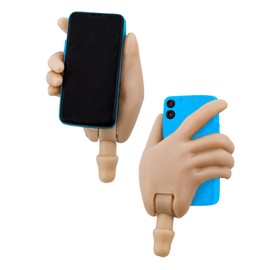 Figures Toy Company Cell Phone Accessory Hand Ultimate 4.25 Inch Figures [White Skin Blue Phone] (Set of Three)