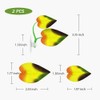 ToppetPro [2Pack] Upgraded Twin Beta Leaf Bed Fish Resting Leaf