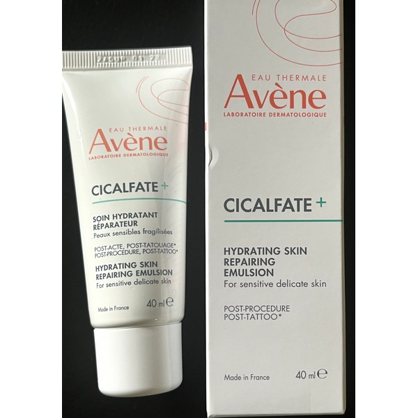 Avène Avene Cicalfate Hydrating Repairing Emulsion Post Procedure Exp.2026 NIB