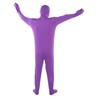 Screen Bodysuit Polyvinyl Chloride Fiber Purple Invisible Photography Chromakey Suit