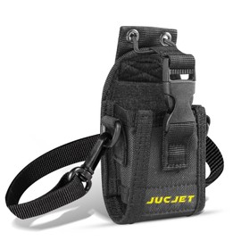 JUCJET Radio Holder Walkie Talkie, Radio Holster Pouch Molle Case Tactical Walkie Talkie Pouch Radio Holster Bag for Various Radios, Pack of 1
