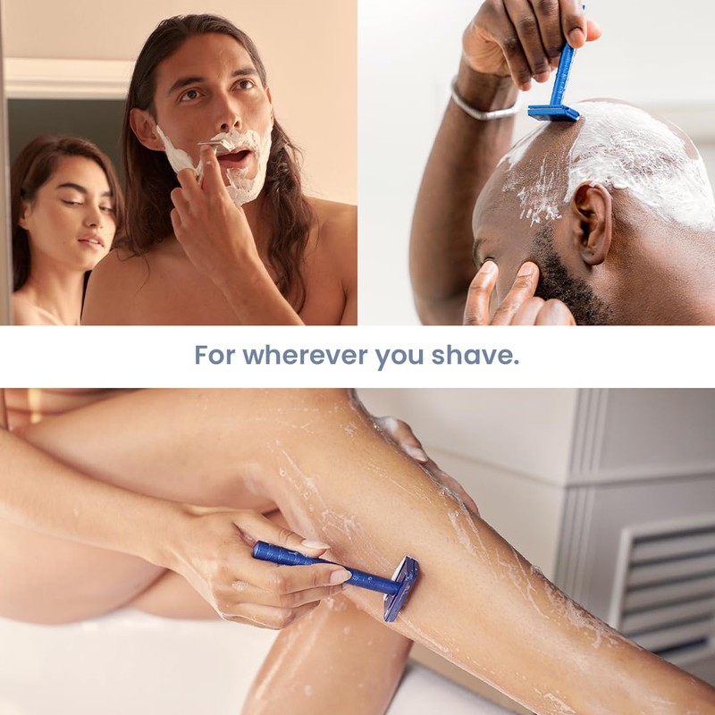 Henson Shaving Razor - Tan Double Edge Safety Razor with