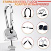 Saillong 4 Set Premium T Lock Adapter W/Snap Hooks Compatible