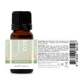 ECO. Modern Essentials Capricorn Zodiac Sign Essential Oil Blend, 10ml