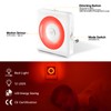 Night Light with Motion Sensor and Twilight Sensor, Red Light,