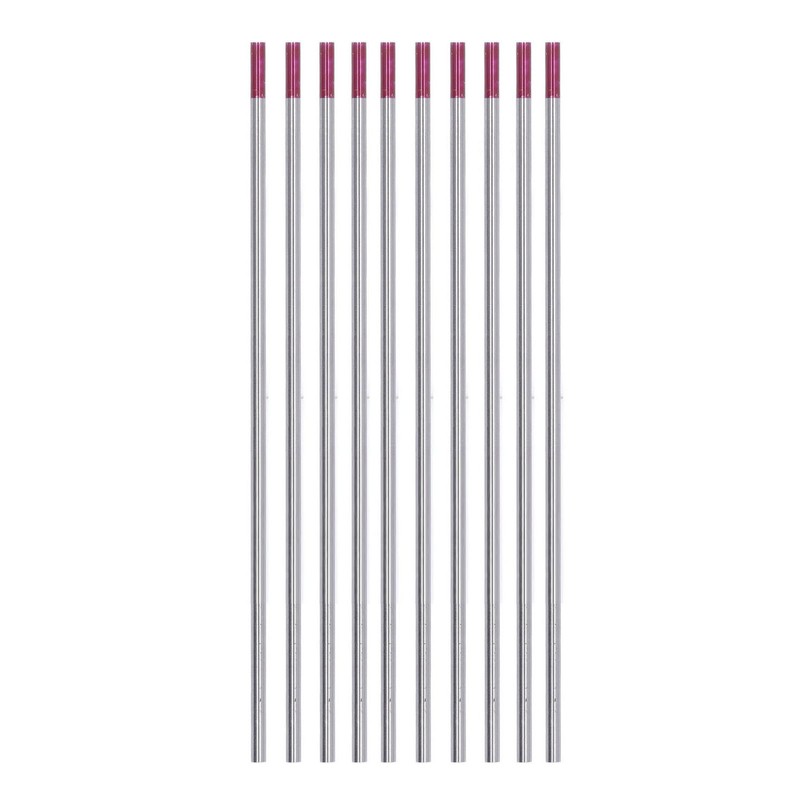 10PCS Set TIG Welding Tungsten Electrodes 1/8x6in Arc Welding Tungsten