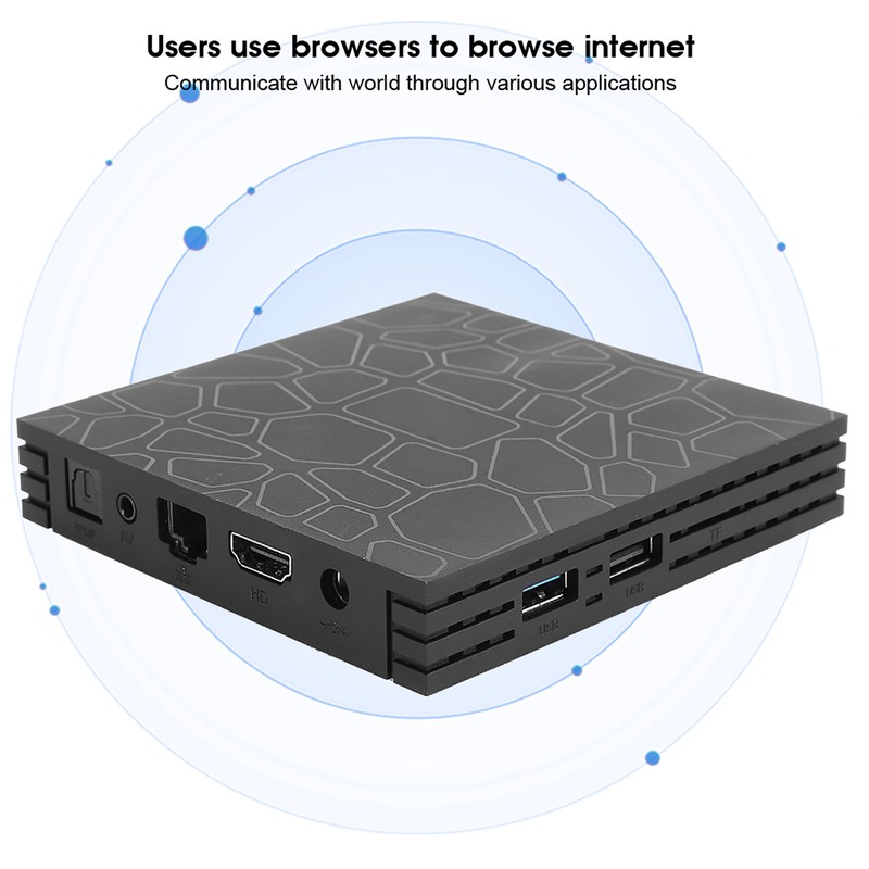 T9 Intelligent Multimedia Smart Media Player 4K TV Box 2+16G