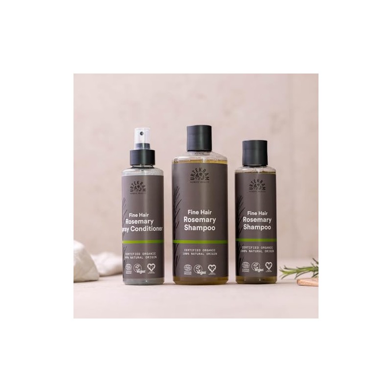 Urtekram Rosemary Shampoo Organic, fine Hair, 500 ml