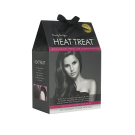 Heat-Treat The Microwaveable Heat Conditioning Hair Cap with 3 Treatments included