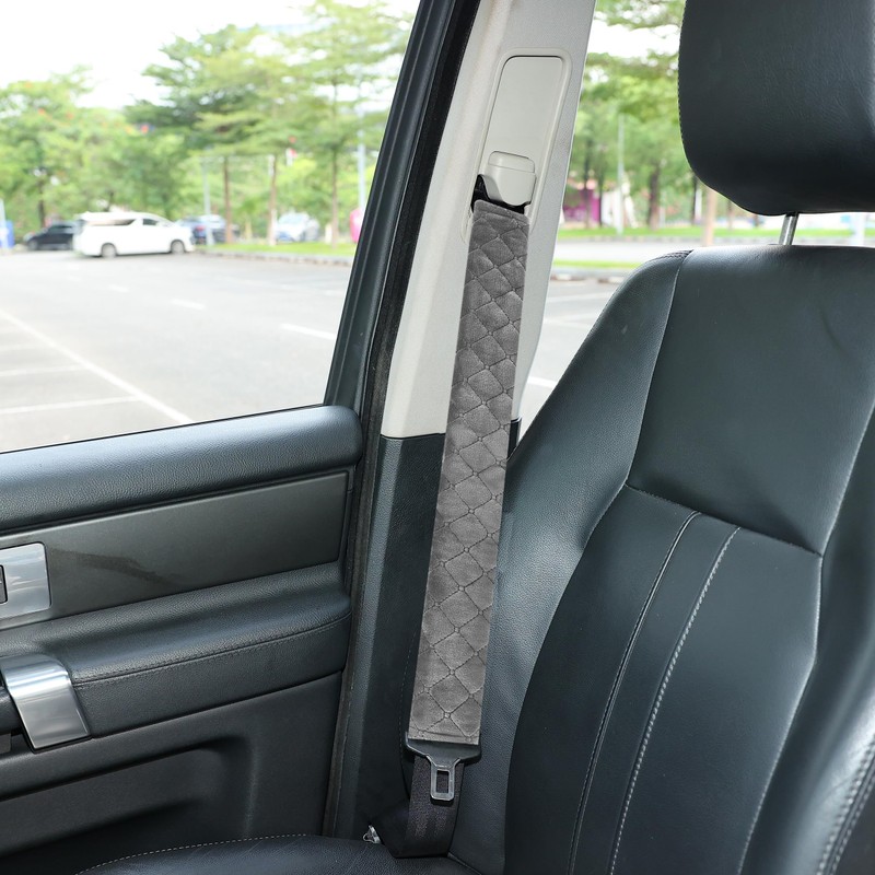 Amooca Soft Automotive Seat Belt Cover Seatbelt Shoulder Pad Neck