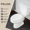 Wood Toilet Seat, Slow Close, High Gloss Finish, Premium Moulded