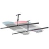 Extreme Max 3006.8761 Extendable Aluminum SUP/Surfboard Ceiling Rack for Home