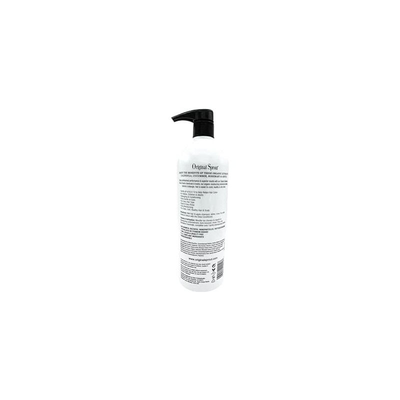 Original Sprout Natural Shampoo. Organic Sulfate Free Shampoo for All