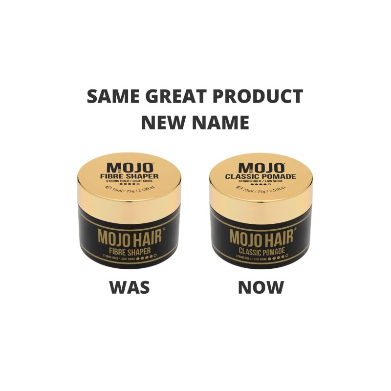 MOJO Hair Classic Pomade | Water Based Pomade for Men