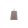 CRL Duranodic Bronze "T" Bar Aluminum Channel - 12 ft
