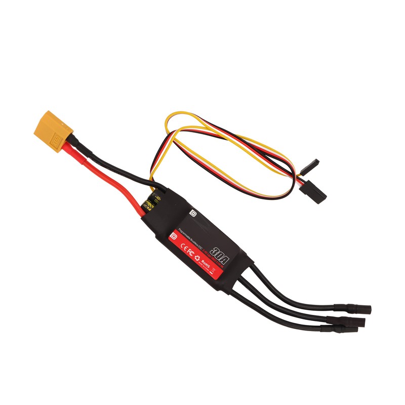 30A RC Aircraft ESC Programmable 5.5V 4A BEC 32bit Brushless