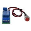 Luatoxry DC 12V Timer Relay Delay On, 1-10sec 10A Timer