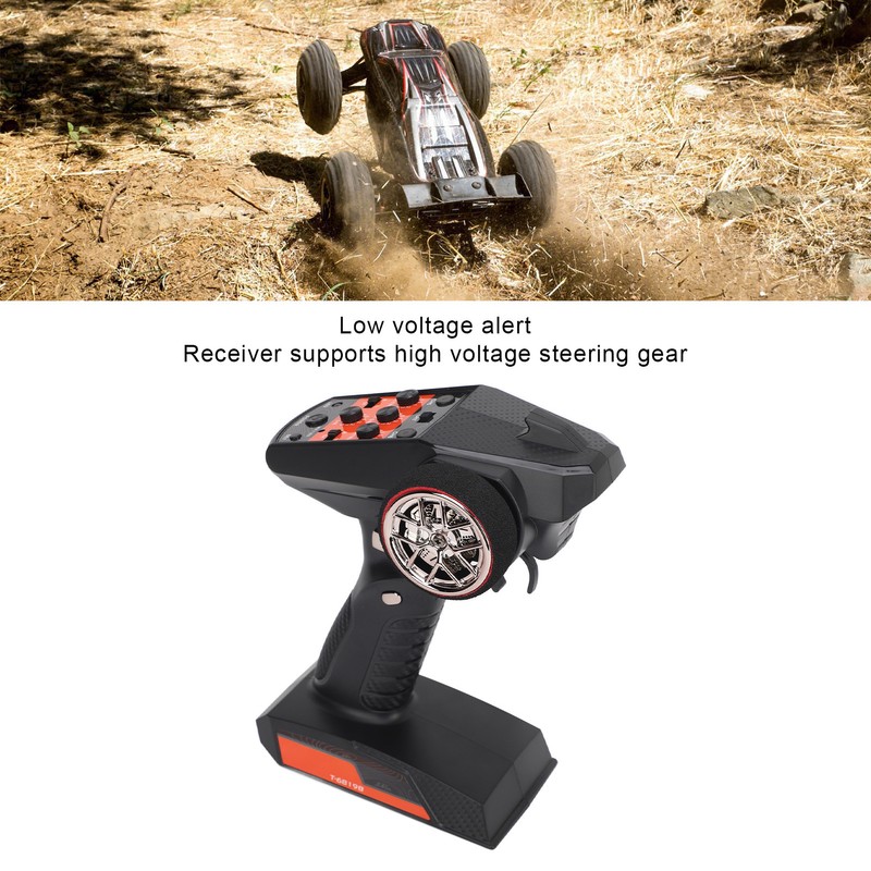 2.4G 7CH Radio Transmitter Remote Controller with Receiver 7 Channels