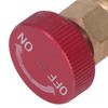 2PCS Refrigeration Control Valve 1/4SAE Male Thread 5/16SAE Female Thread