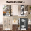 Transparent Non-Piercing Suction Grab Bar Heavy-Duty Waterproof Safety Handle for
