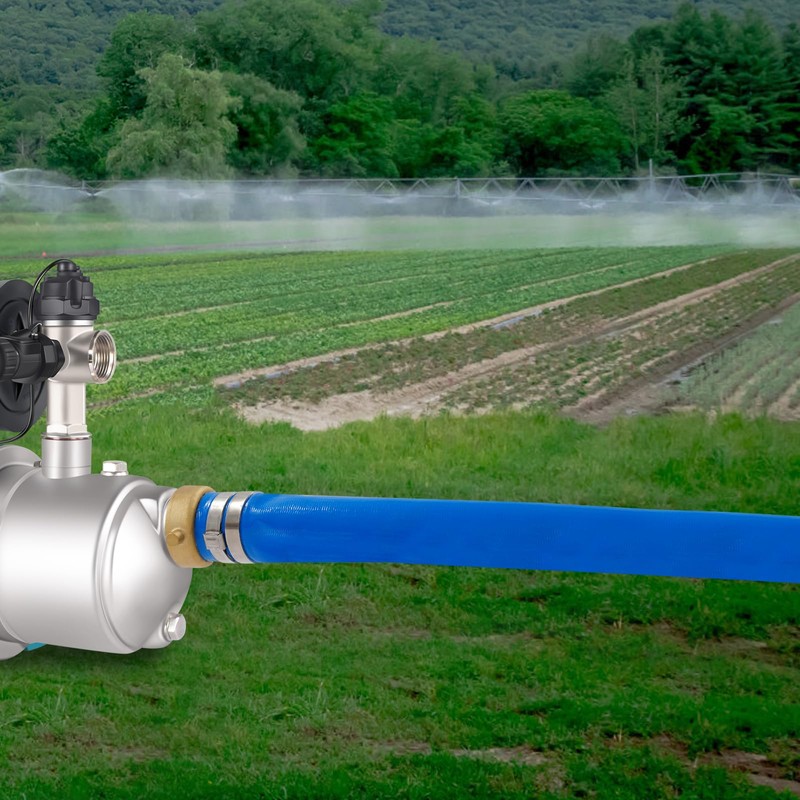 2in x 100ft Water Pump Drain Hose for Pool, Yard