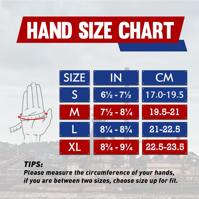 HANDLANDY Work Gloves with Handle for Women Men Safety Work
