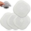 4 Pack Drain Hair Catcher Durable Silicone Hair Stopper Shower
