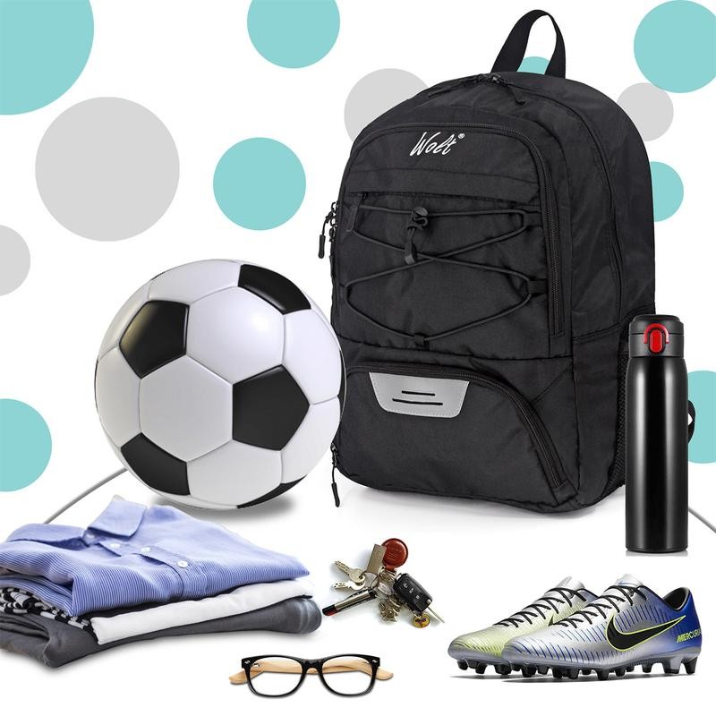 WOLT | Youth Soccer Bag,Backpack & Bags for Basketball, Volleyball