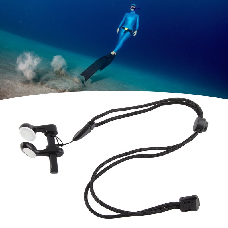 Diving Nose Clip Adjustable Aluminum Alloy Professional Swimming Nose Plug