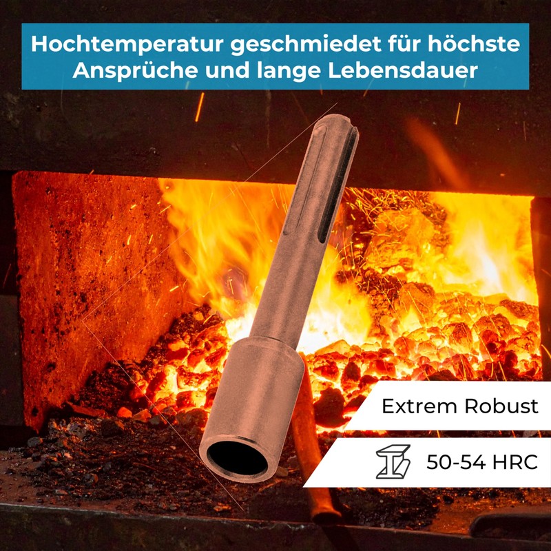 GRAFT® Tiefenerder Eintreiber SDS MAX | Professional Erdnagel Eintreiber zum