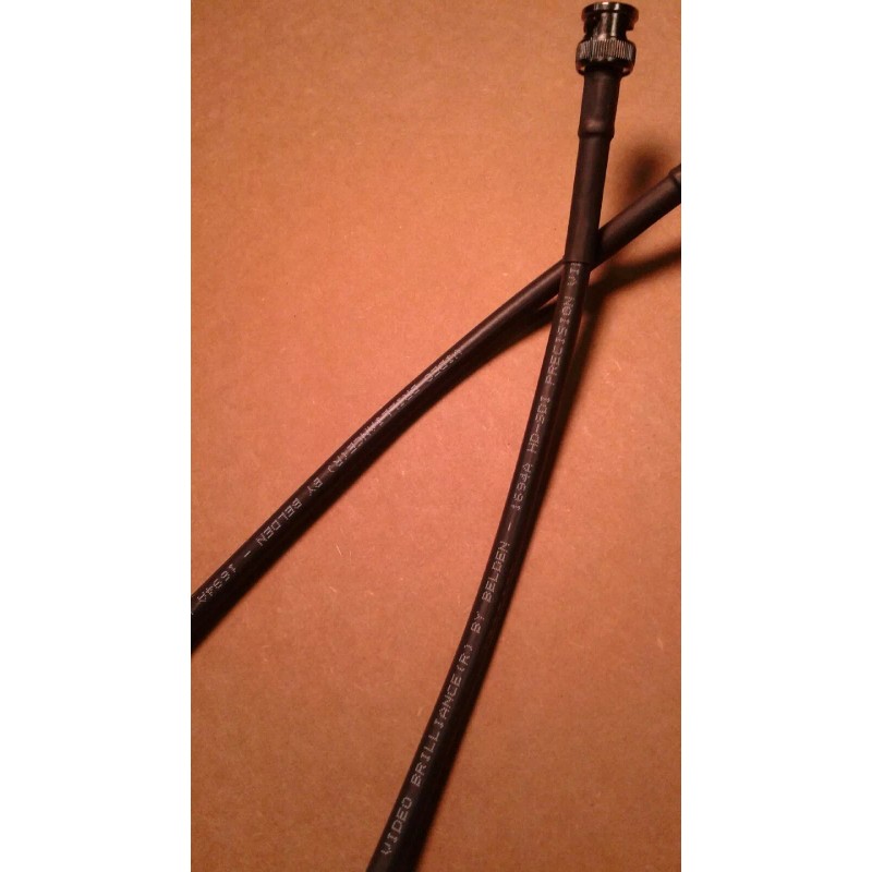 Belden 1694A HD-SDI RG-6 Video Cable 4.5 GHZ BNC Male