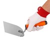 Mivos Masonry Trowel 120 x 128 mm Stainless Steel with